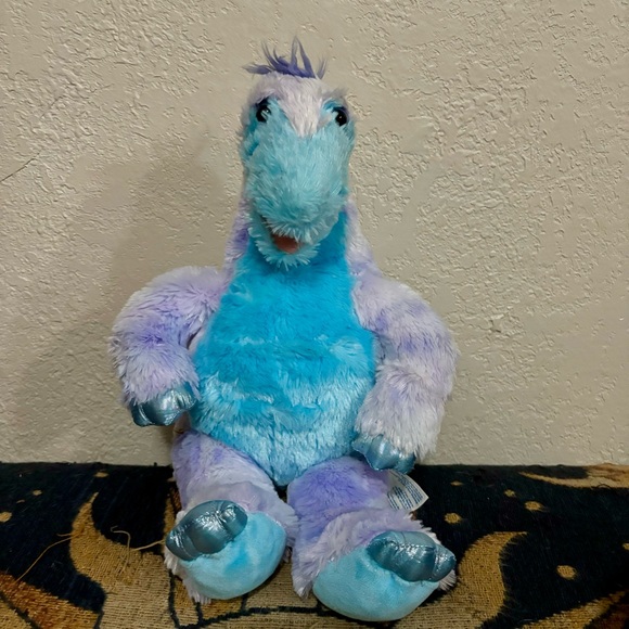 🔥5 for $25🔥 Build A Bear Workshop Purple & Blue Spiked Dinosaur Plush - Picture 1 of 8
